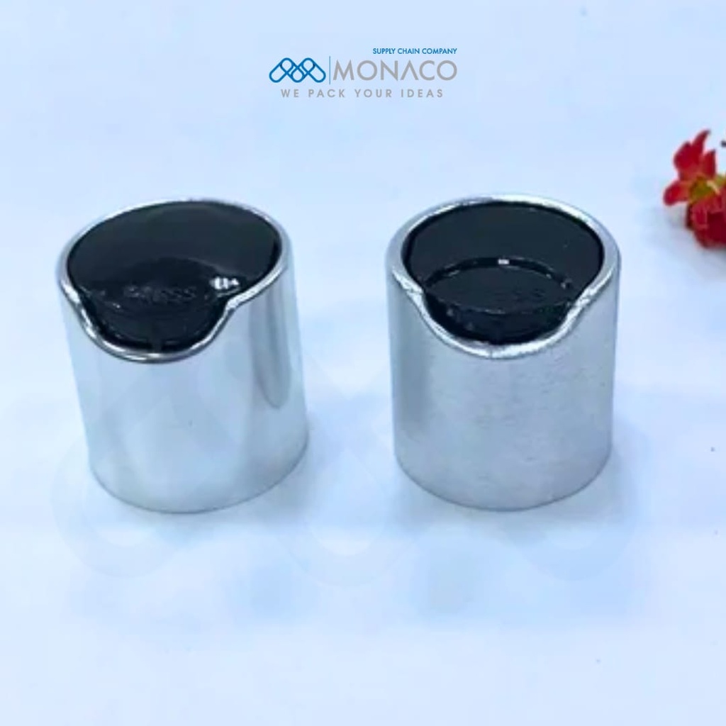 Press Cap Black - Alu Silver 28/410