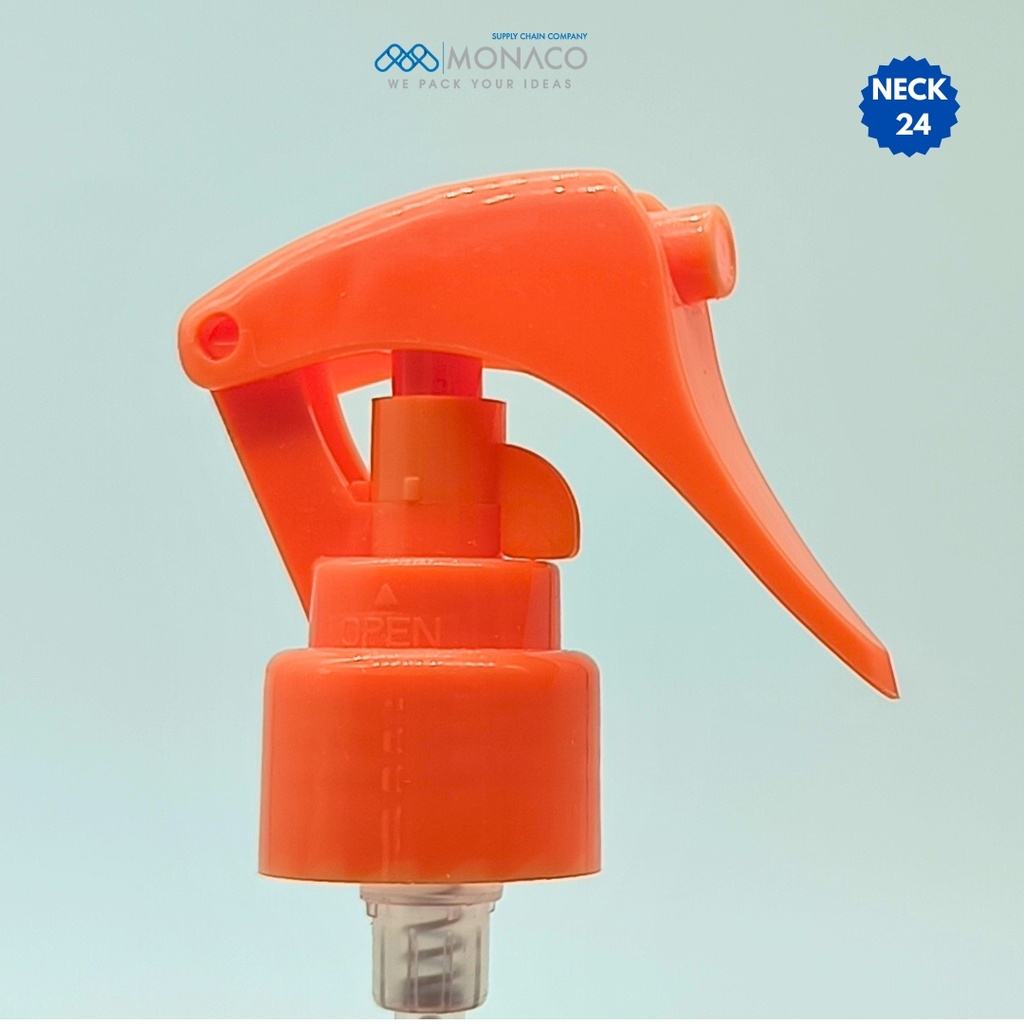 Mini Trigger Orange MN01-4 Neck 24 dip tube 200 mm