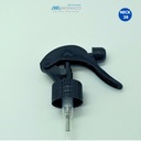 Mini Trigger Black CT02-1 Neck 28 With Black Pin and Ripped Ring dip tube 150 mm
