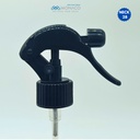 Mini Trigger Black CT02-1 Neck 28 With Black Pin and Ripped Ring dip tube 150 mm