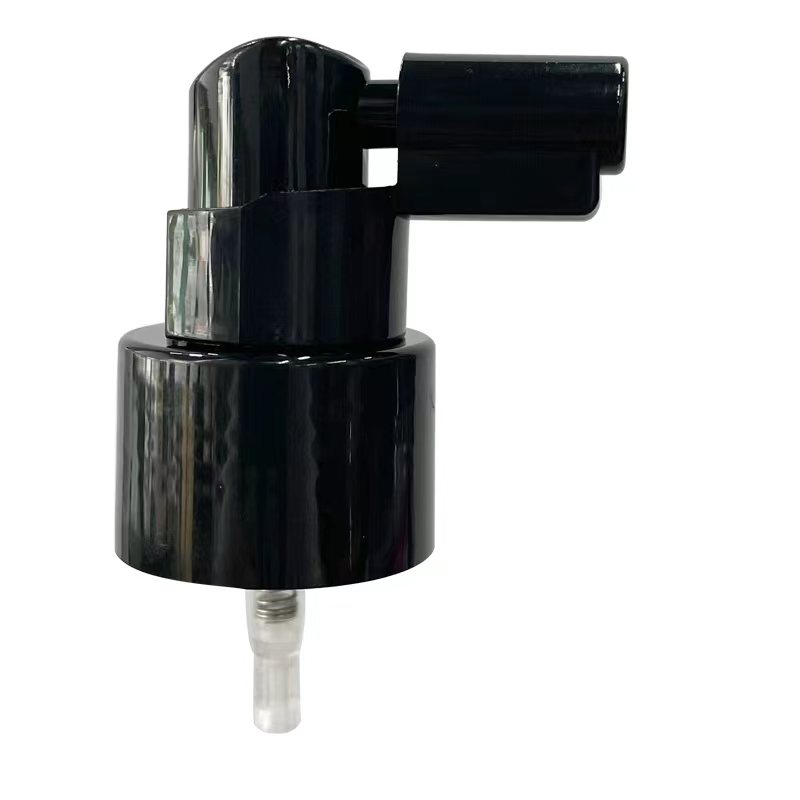 [M0000042] Black Spray Pump Vichy Neck 24 Smooth