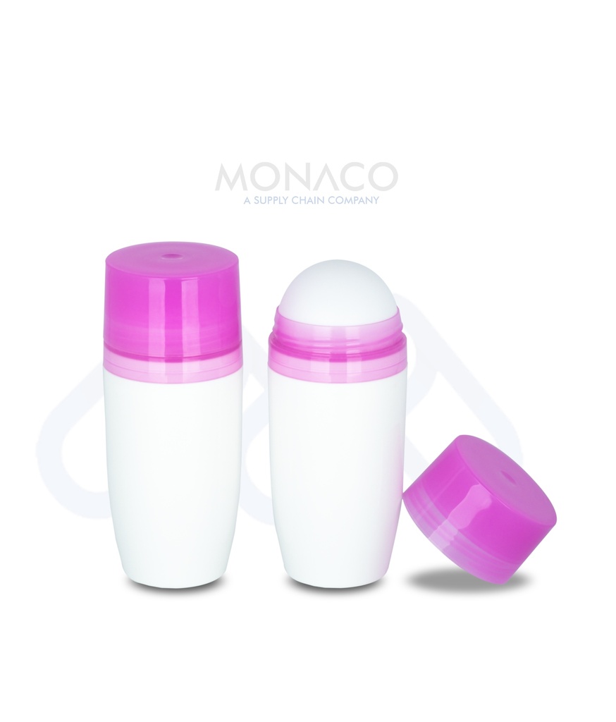 Roll On Curvy White - Pink Cap 50 Ml