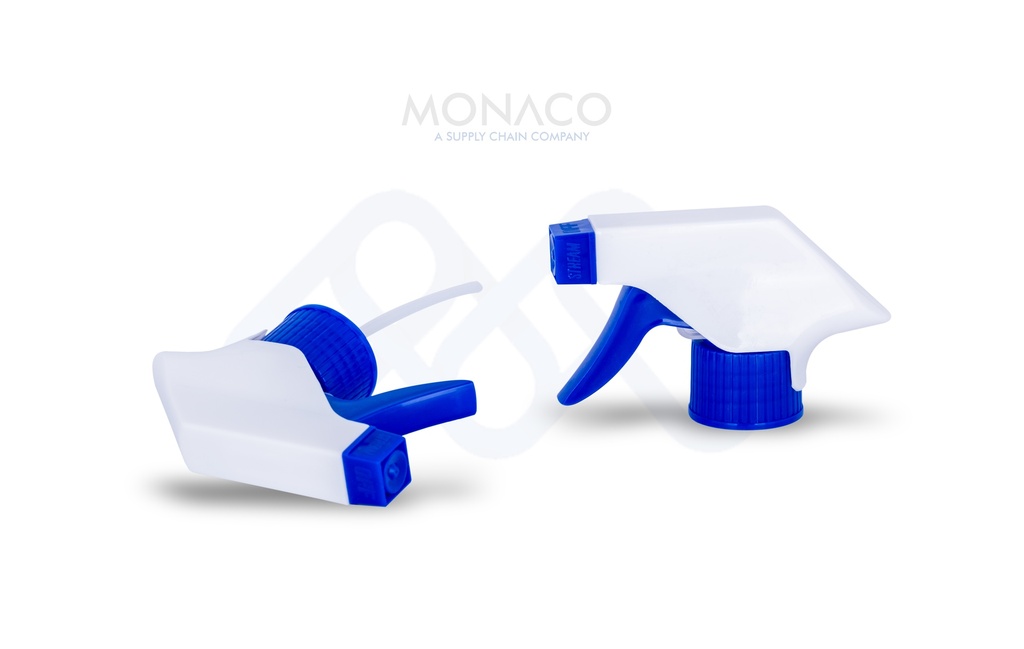 Trigger Pump White/Blue Neck 28