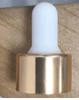Dropper Head Only Neck 20/400 Gold/White