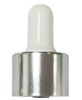 Dropper Head Only Neck 20/410 Silver/White