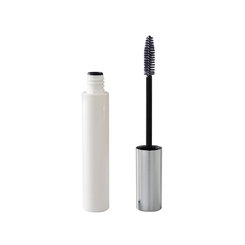 Mascara - Cap Metallized Sliver, Bottle injection white  - 10 Ml