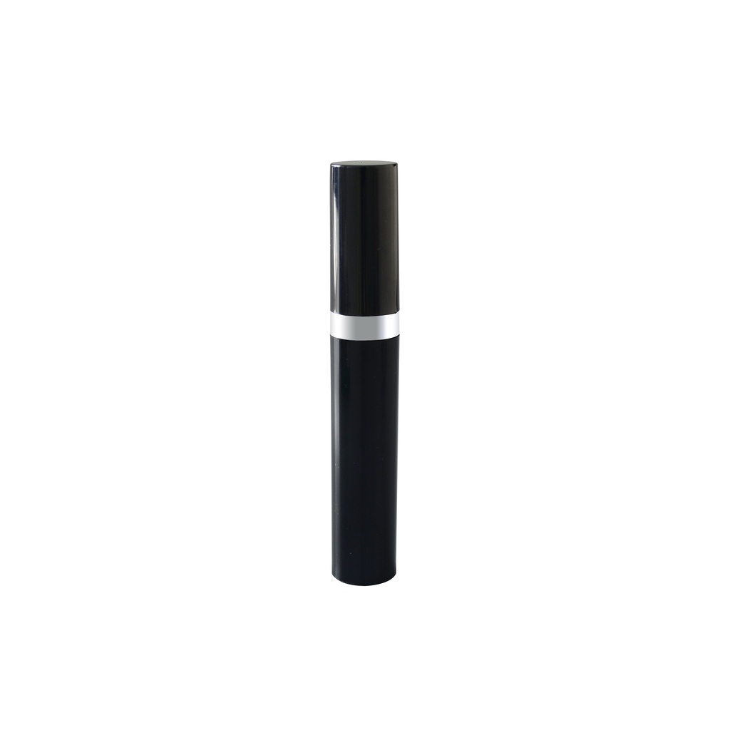 Mascara - Cap and Bottle injection black, Mid-ring Metallized Silver - 9.5 Ml