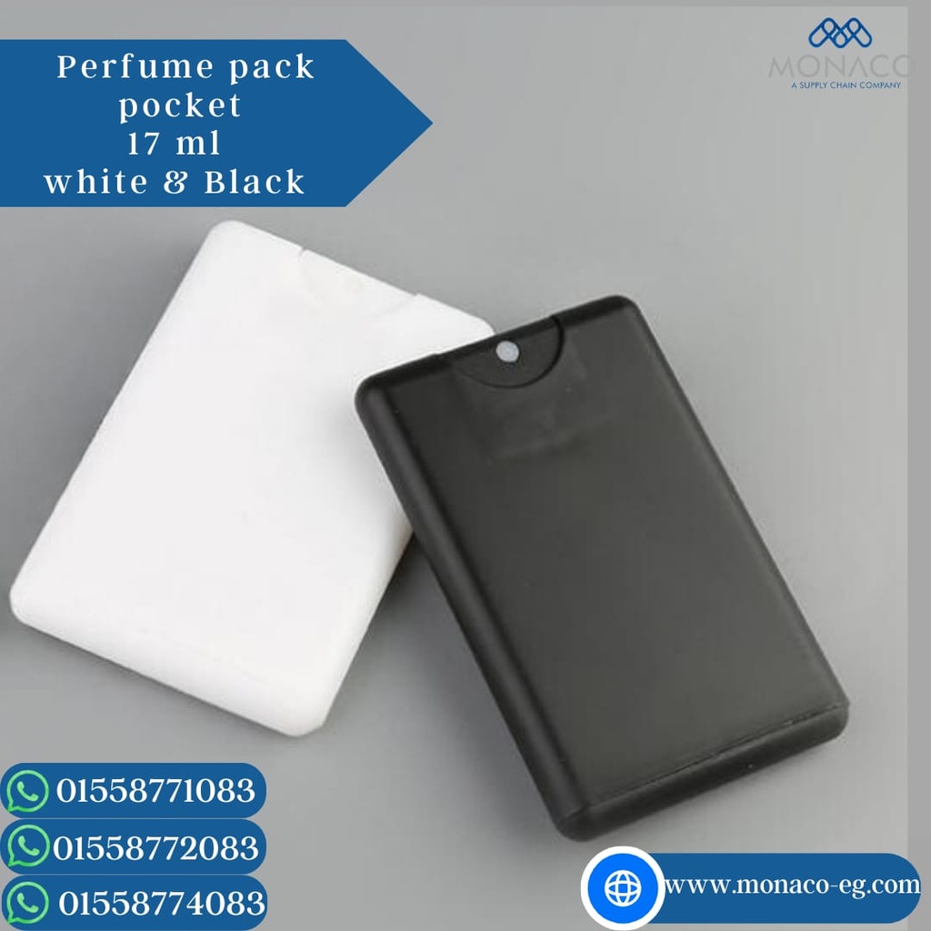 Perfume Pack Pocket 17 ML Black Matt