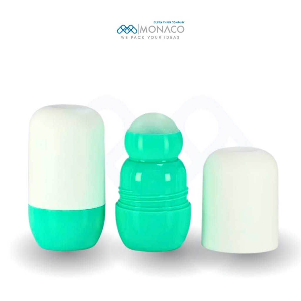 Monaco Roll On G Bottom and Body Green and Cap White 50 ML