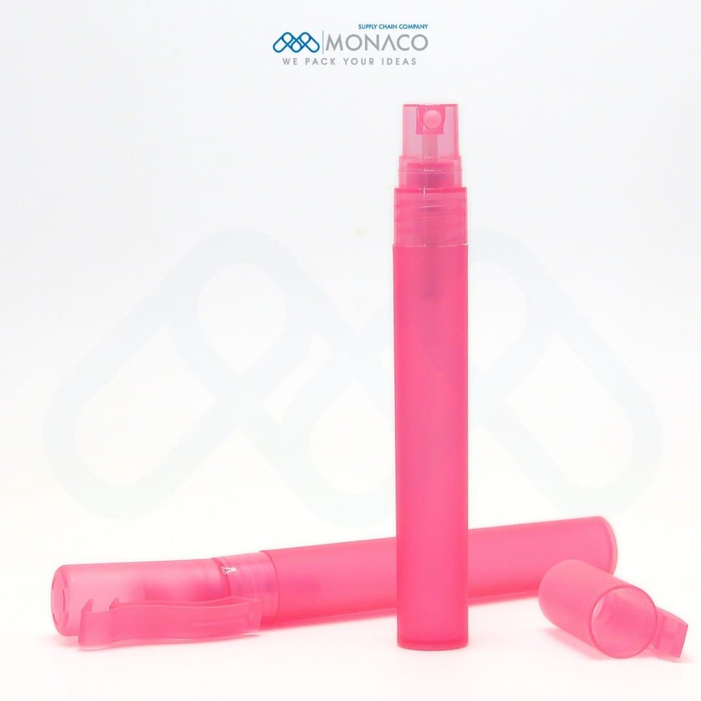 [M0000304] Spray Pen 10 ML Semi Transparent Pink