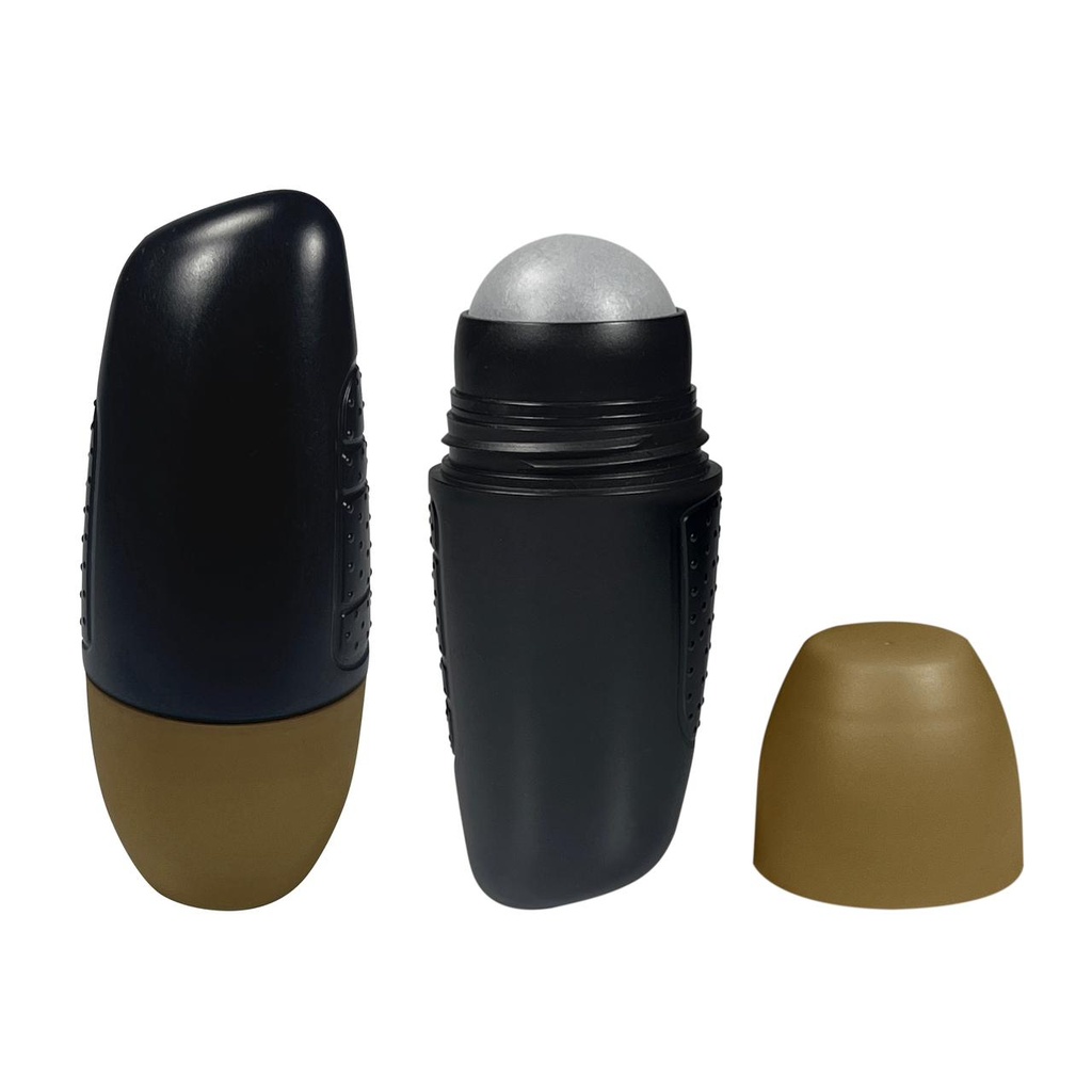 Monaco Roll-On Sport Oblique End Black and Brown Cap