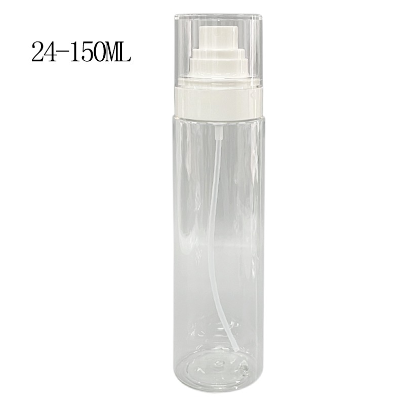 Body Splash D24 - 150 Ml Transparent Body - White Sprayer Pump - Transparent Cap