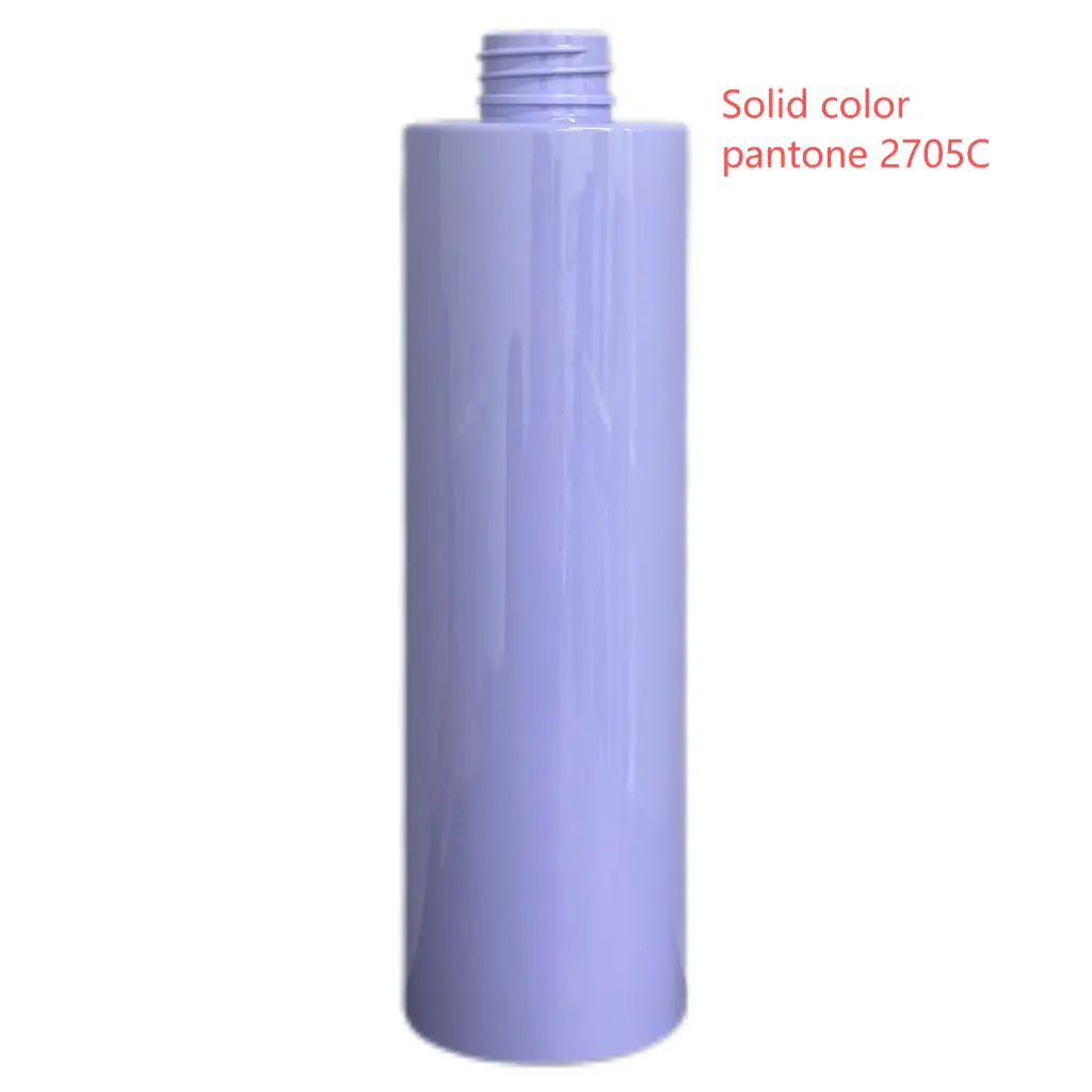PET Bottle Round Neck 28/410 L 168 MM* W 58 MM - 400 Ml Pantone 2705 C Opaque (Purpple) Jov Nat SHMP Hyaluron Boost
