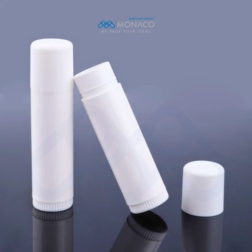 [M0000035] White Lip Balm Round 5 Ml