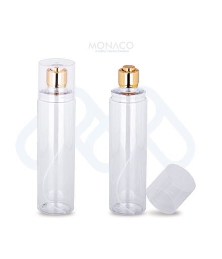 [M0000020] Body Splash Cap and Body Transparent and Golden Sprayer 150 Ml
