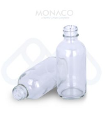 [M0000109] Boston Bottles Transparent 50 Ml Neck 20