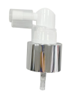 [M0000009] White / Silver Spray Pump Vichy Neck 24