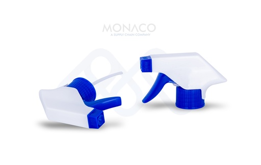 [M0000069] Trigger Pump White/Blue Neck 28