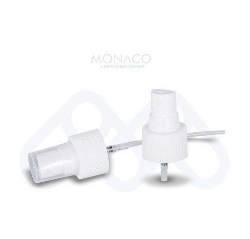 [M0000001] White Spray Pump Neck 20 / 410 Ripped