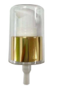 [M0000052] Serum Pump Gold Neck 24 With Crystal Cap
