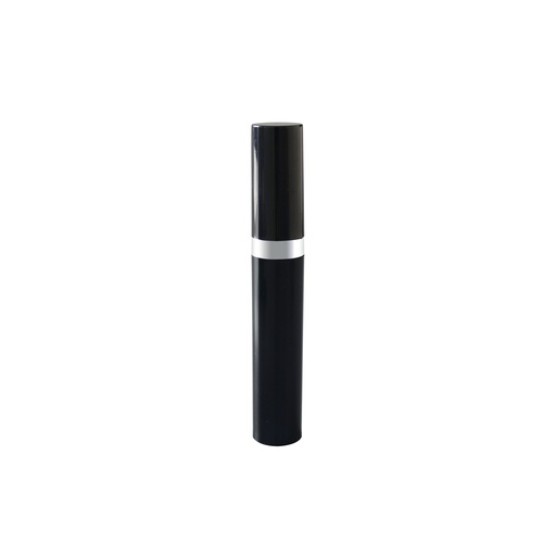 [SET000009] Mascara - Cap and Bottle injection black, Mid-ring Metallized Silver - 9.5 Ml