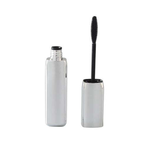 [SET000010] Mascara - Cap and Bottle Metalized Silver - 12 Ml