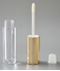 [SET000015] Lip Gloss - Cap Metalized Gold, Bottle AS clear - 4.5 Ml