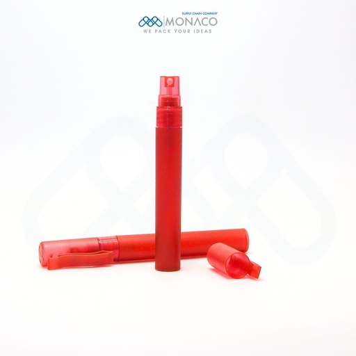 [M0000303] Spray Pen 10 ML Semi Transparent Red