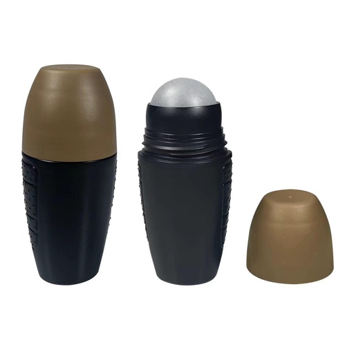 [M0000378] Monaco Roll-On Sport Straight End Black and Brown Cap