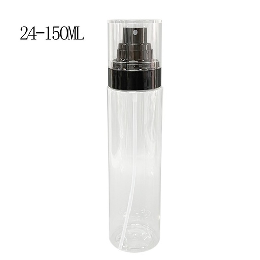 [M0000466] Body Splash D24 - 150 Ml Transparent Body - Black Sprayer Pump - Transparent Cap