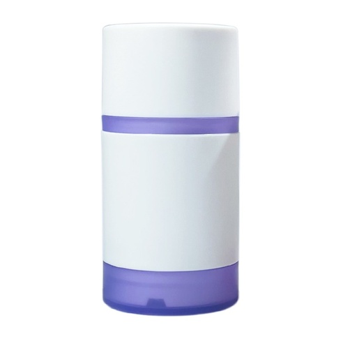 [M0000472] Body Balm Two Rings Semi Transparent Purpple - Off White Body - 50 Ml