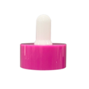 [M0000492] Wide Dropper Dark Pink  / White Neck 20/405
