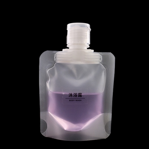 [M0000506] PE/PET Pouch 30 Ml With Cap Natural Color